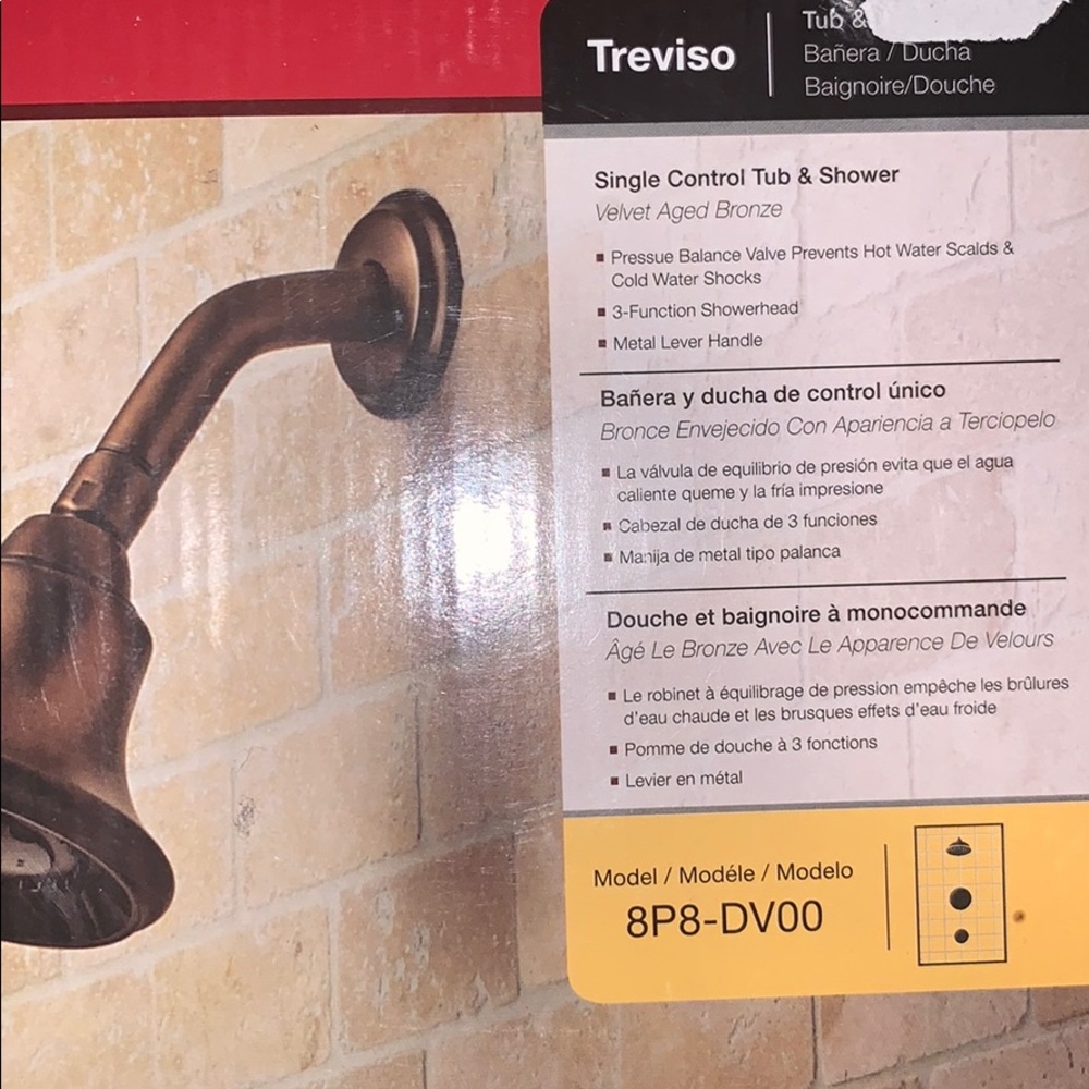 Price Pfister Treviso Tub and shower Kit